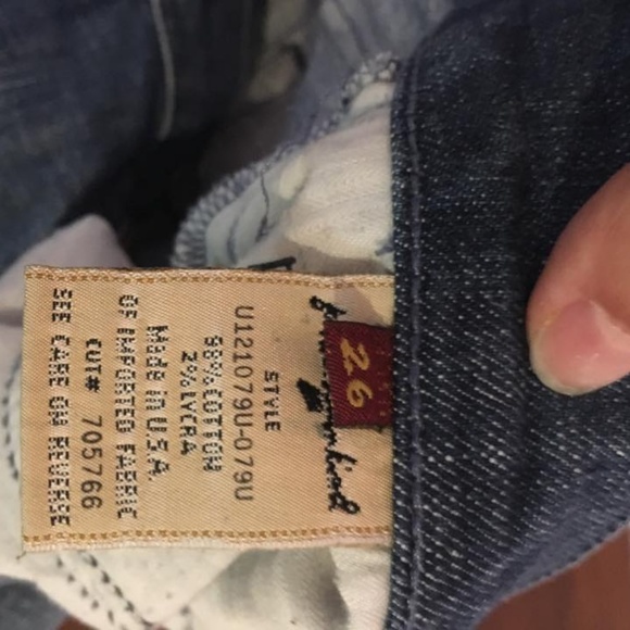 Seven for All Mankind cropped Jeans 26 - Picture 3 of 3